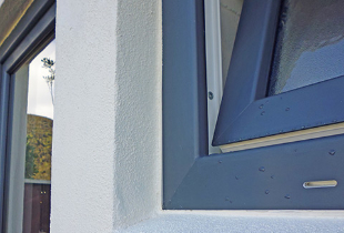 tilted blue tilt and turn window